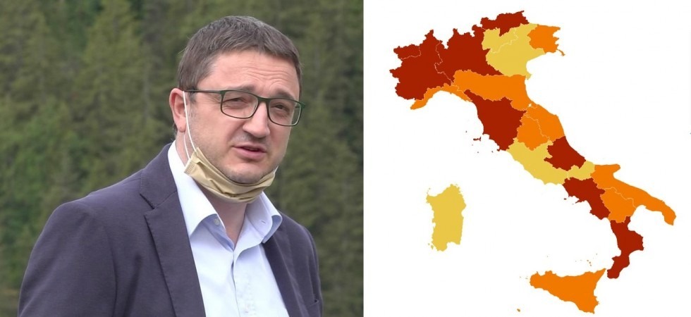 Coronavirus, Fugatti: “Le indiscrezioni ci mettono in zona gialla